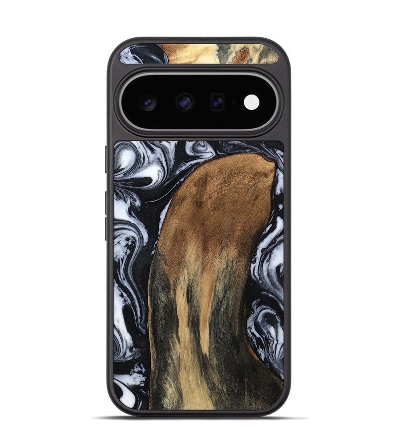 Pixel 11 Wood Phone Case - Iona (Black & White, 784440)