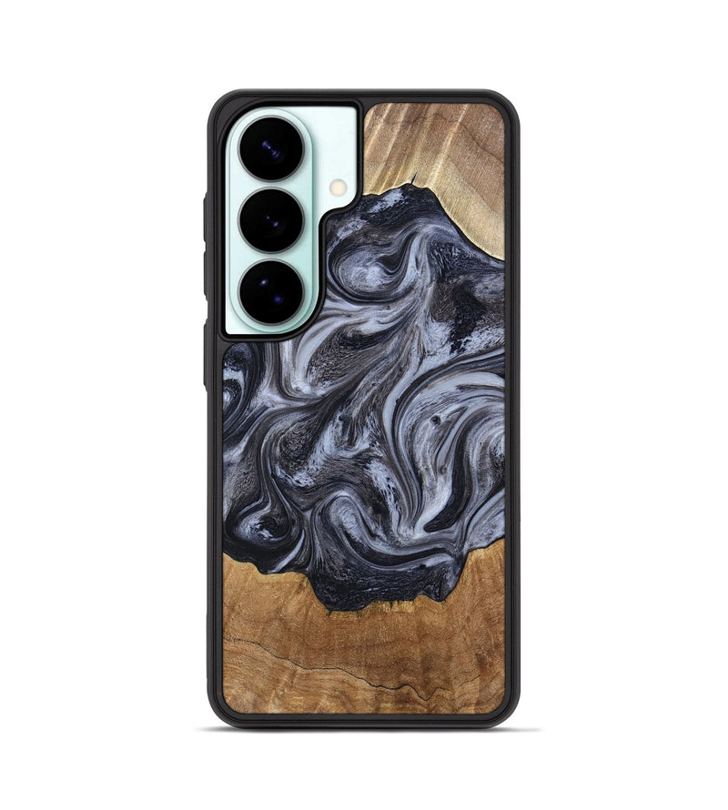 Galaxy S26 Wood Phone Case - Clifton (Black & White, 784447)