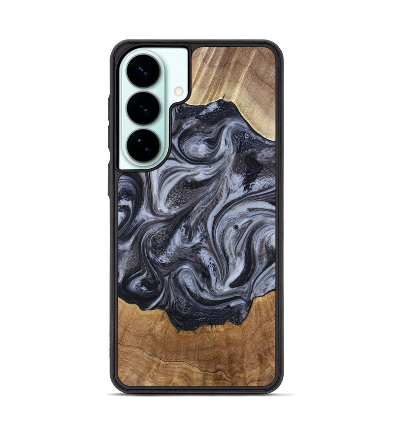 Galaxy S26 Plus Wood Phone Case - Clifton (Black & White, 784447)