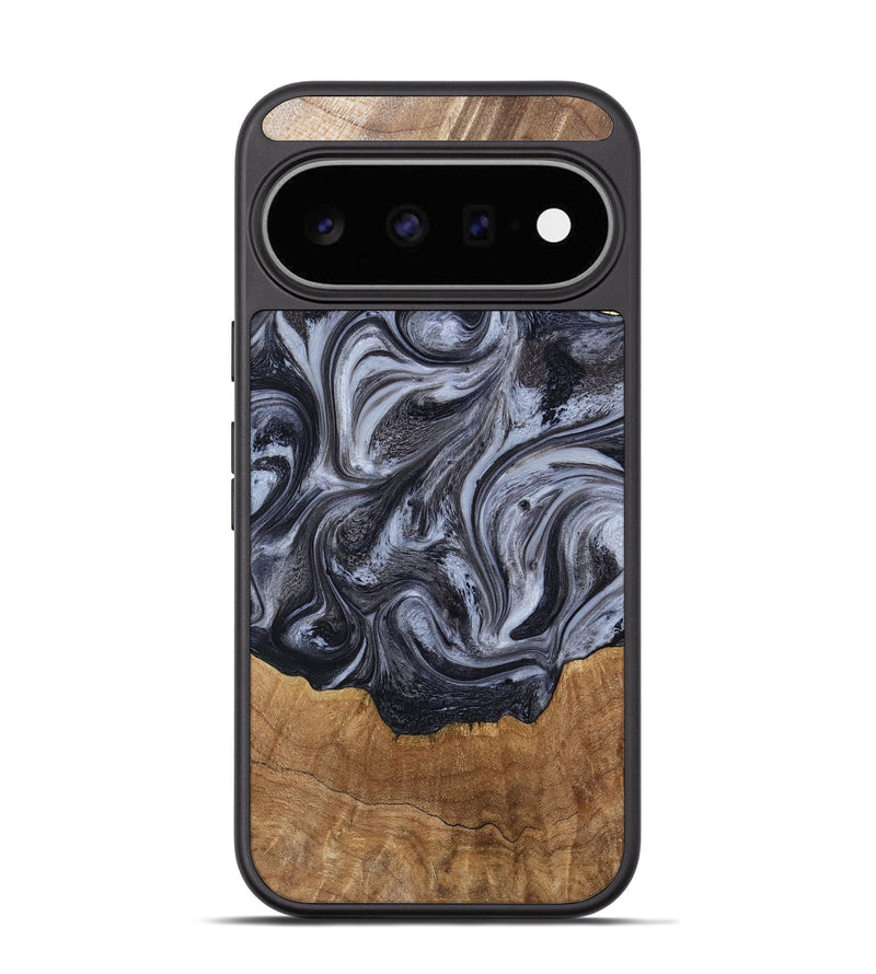 Pixel 11 Wood Phone Case - Clifton (Black & White, 784447)