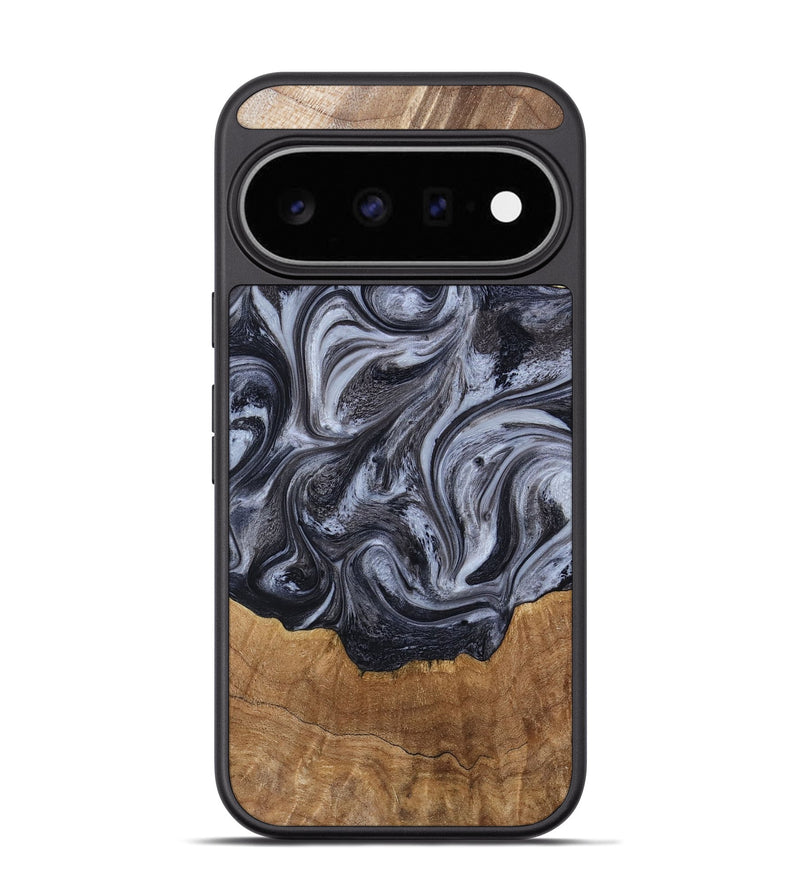 Pixel 11 Pro Wood Phone Case - Clifton (Black & White, 784447)