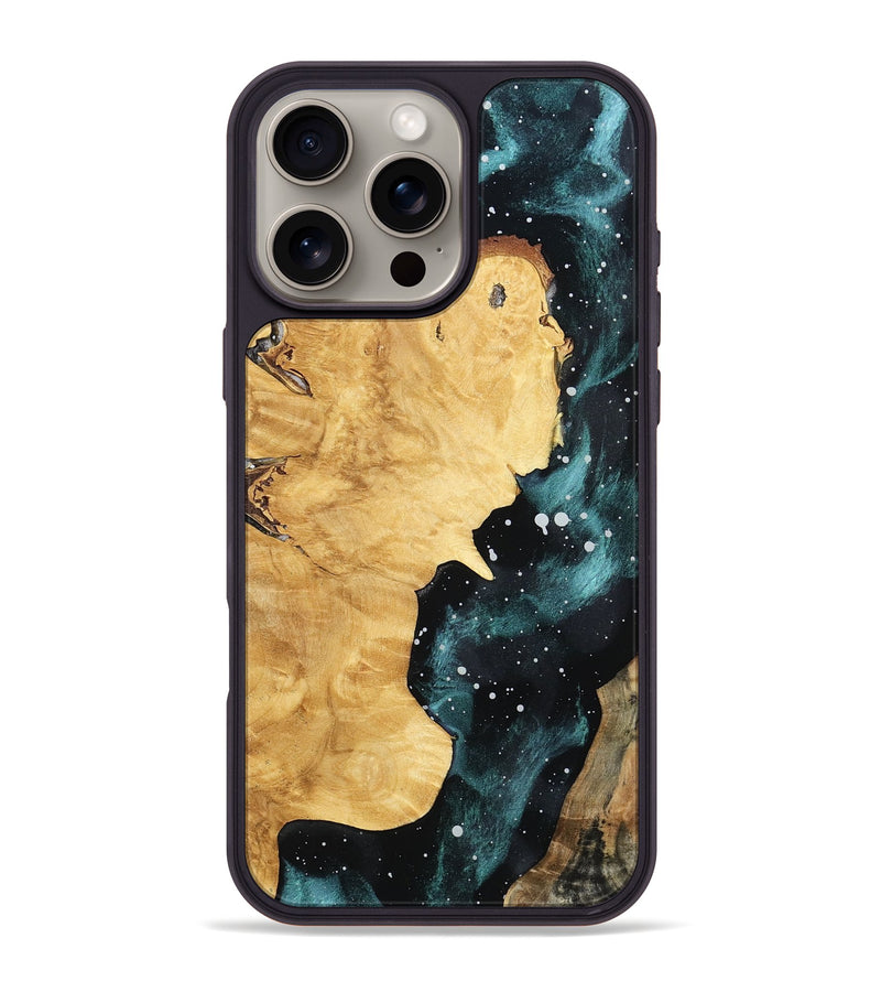 iPhone 16 Pro Max Wood Phone Case - Blaze (Cosmos, 784473)