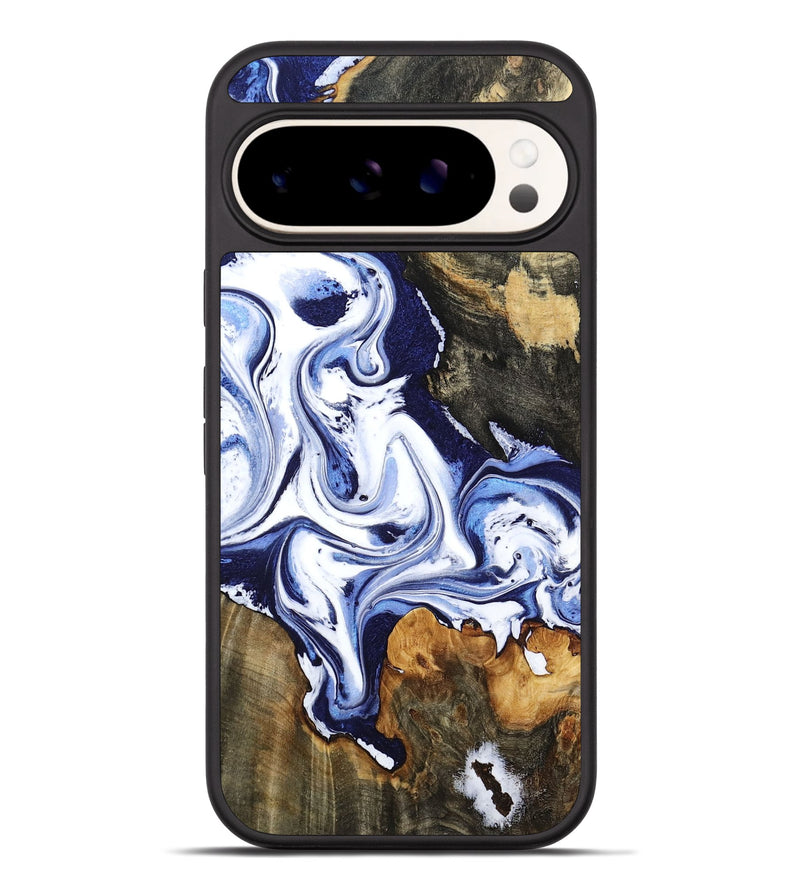 Pixel 9 Pro XL Wood Phone Case - Zayn (Blue, 784509)