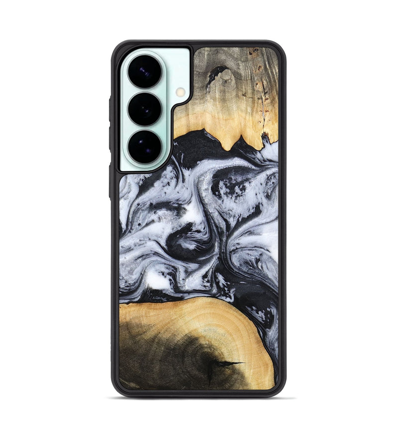 Galaxy S26 Plus Wood Phone Case - Aja (Black & White, 784591)
