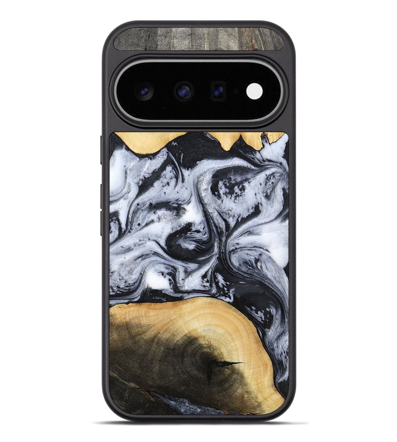 Pixel 11 Pro XL Wood Phone Case - Aja (Black & White, 784591)