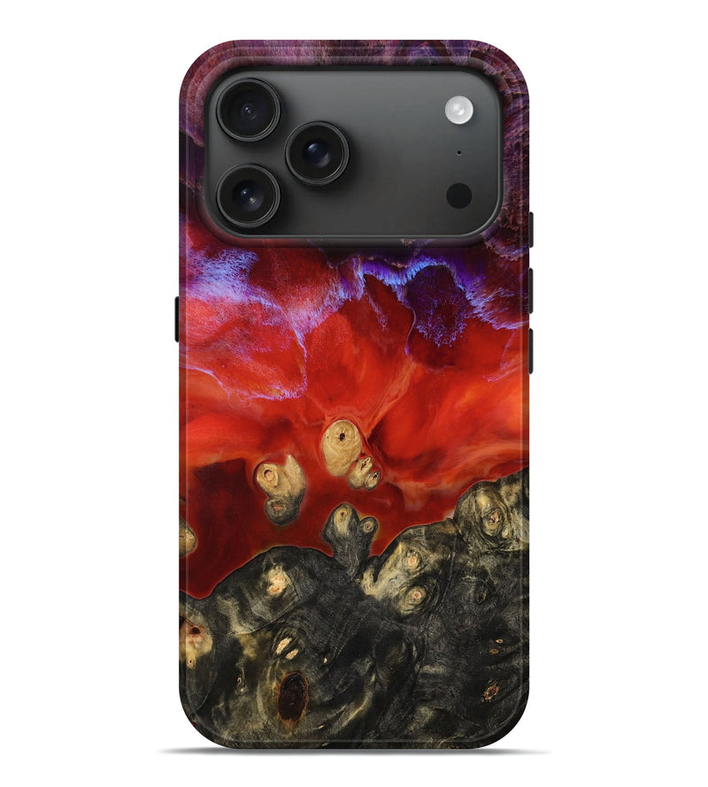 iPhone 17 Pro Max Wood Live Edge Phone Case - Deena (VIVID, 784631)