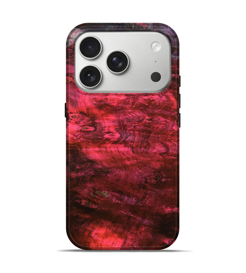 iPhone 17 Pro Wood Live Edge Phone Case - Chanda (Wood Burl, 784636)