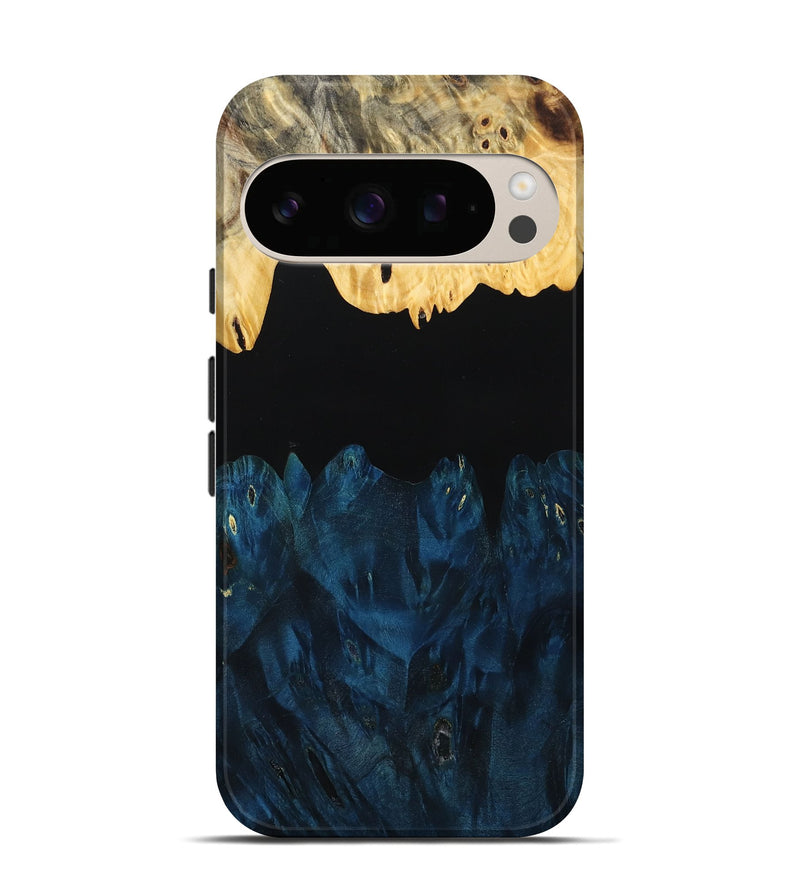 Pixel 10 Pro Wood Live Edge Phone Case - Javier (Wood Burl, 784651)