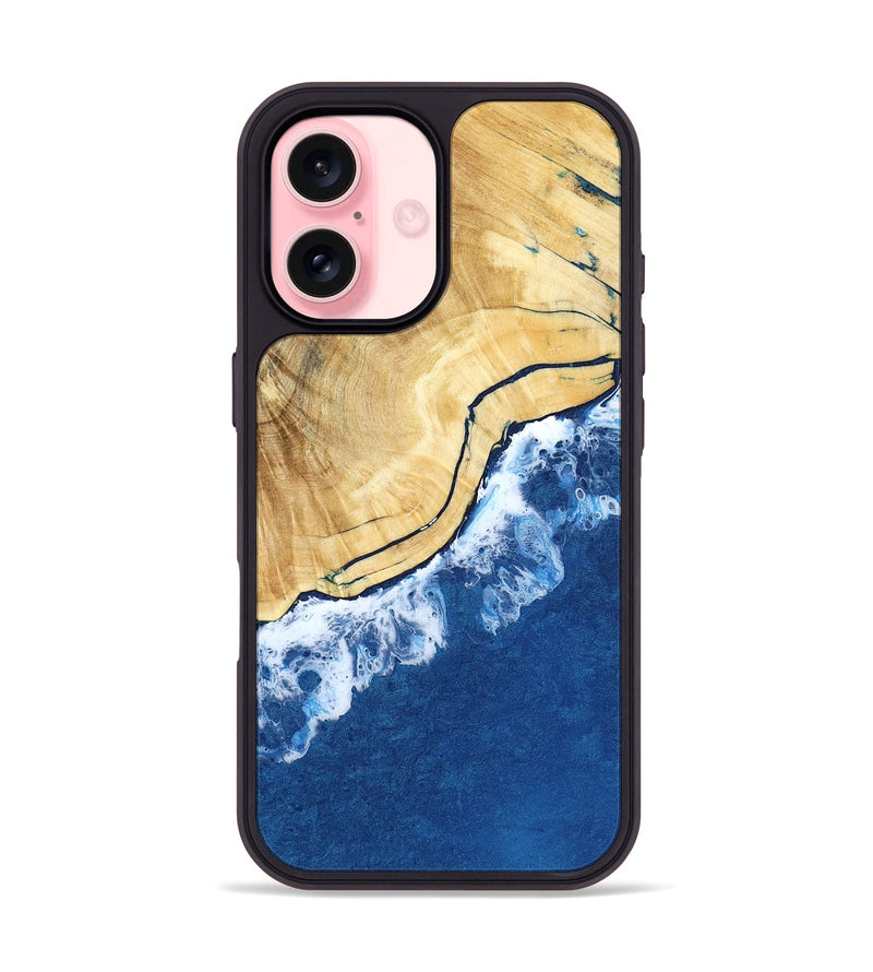 iPhone 16 Wood Phone Case - Leisa (Coastal, 784718)