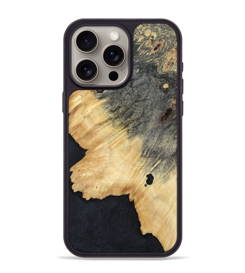 iPhone 15 Pro Max Wood Phone Case - Tyrone (Wood Burl, 784738)
