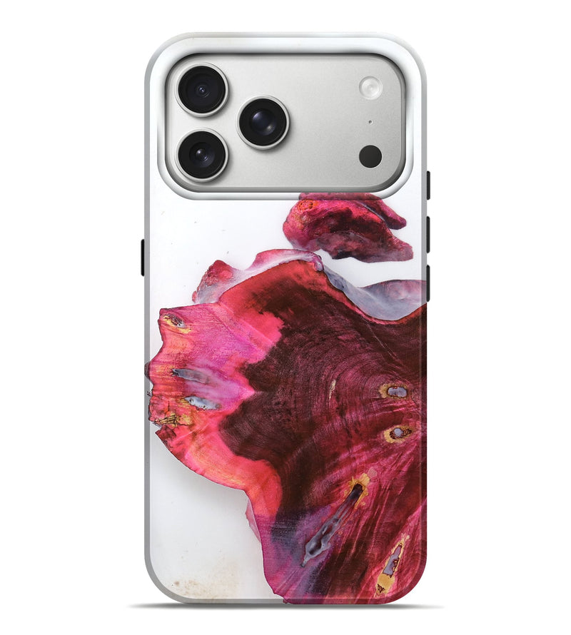 iPhone 17 Pro Max Wood Live Edge Phone Case - Oran (Clear, 784811)