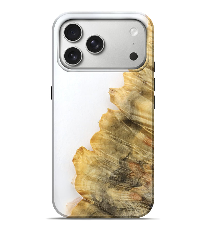 iPhone 17 Pro Max Wood Live Edge Phone Case - Telly (Clear, 784817)