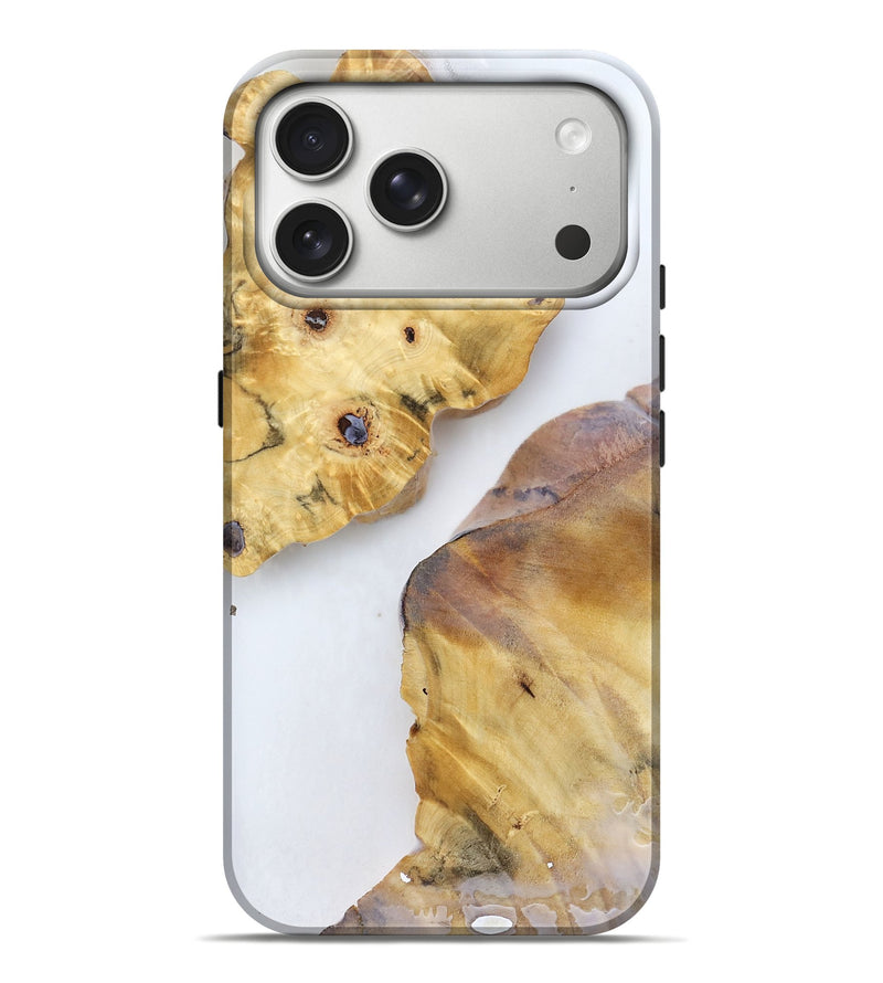 iPhone 17 Pro Max Wood Live Edge Phone Case - Dick (Clear, 784818)