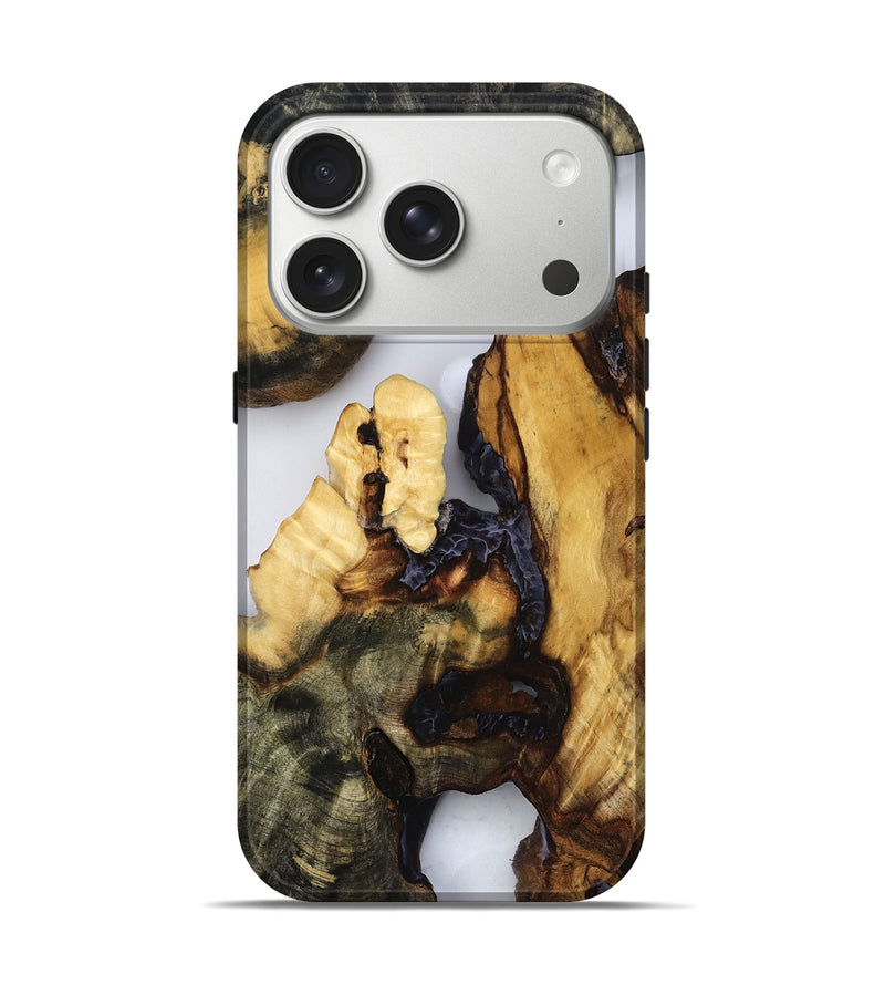 iPhone 17 Pro Wood Live Edge Phone Case - Otho (Clear, 784826)