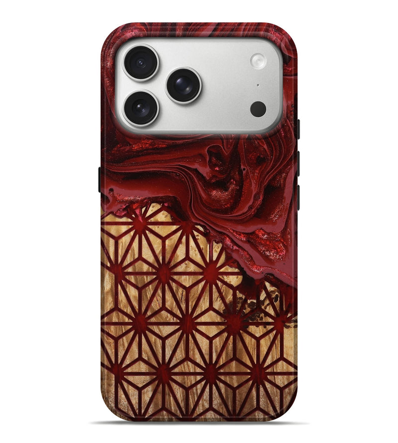 iPhone 17 Pro Max Wood Live Edge Phone Case - Ella (Pattern, 784832)