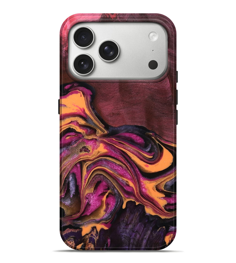 iPhone 17 Pro Max Wood Live Edge Phone Case - Stewart (VIVID, 784834)