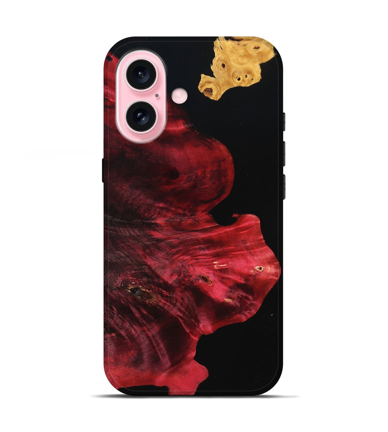iPhone 17 Wood Live Edge Phone Case - Abigale (Wood Burl, 784839)