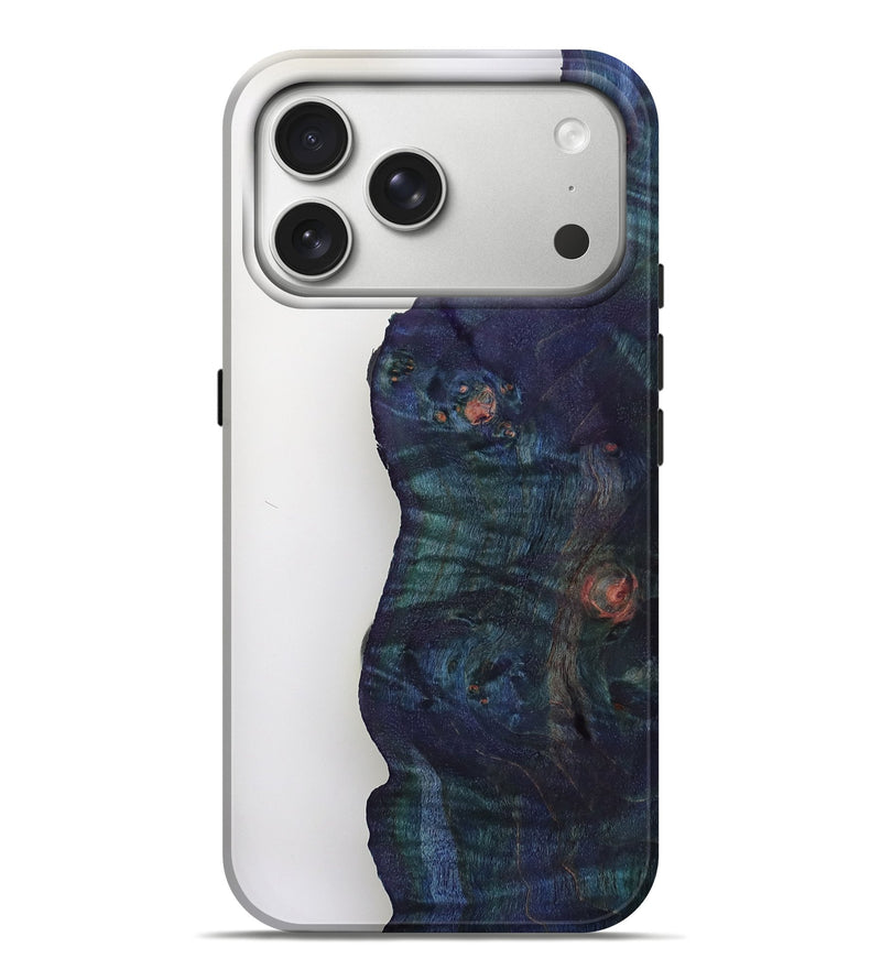 iPhone 17 Pro Max Wood Live Edge Phone Case - Shreya (Clear, 784849)