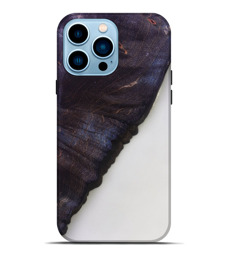 iPhone 14 Pro Max Wood Live Edge Phone Case - Seamus (Clear, 784851)