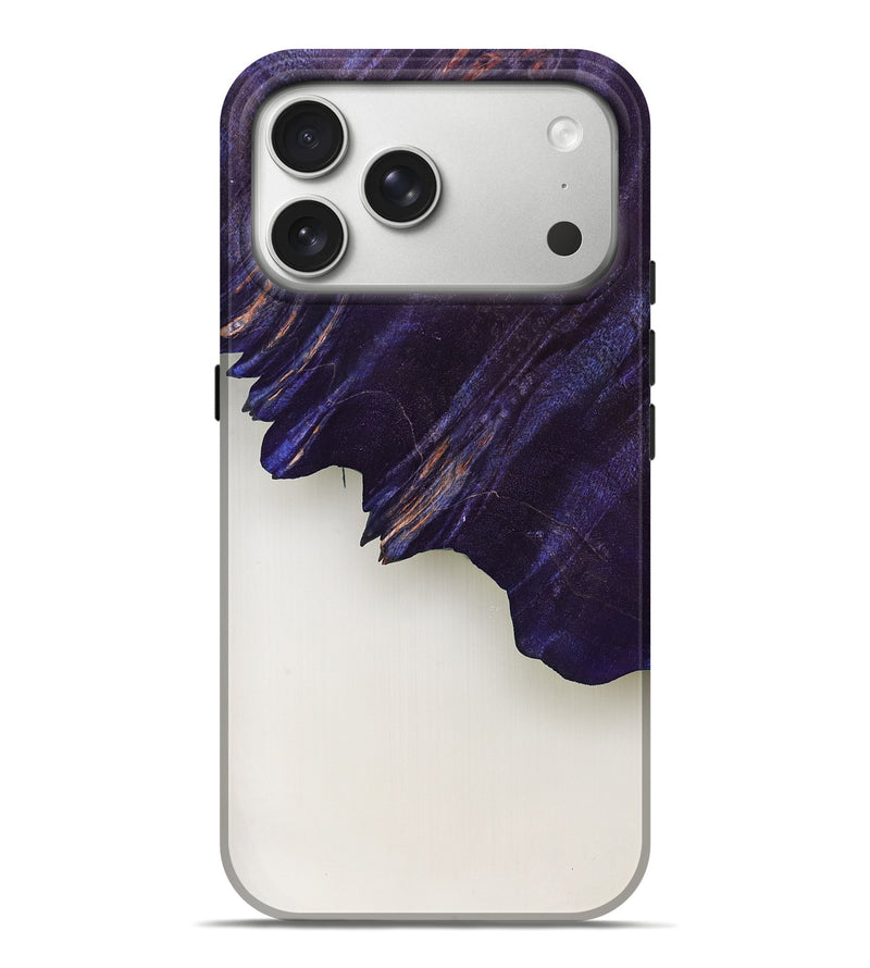 iPhone 17 Pro Max Wood Live Edge Phone Case - Suzan (Clear, 784856)