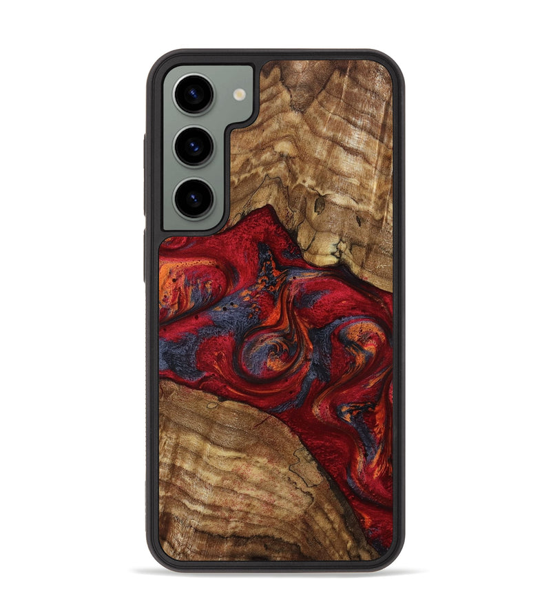 Galaxy S23 Plus Wood Phone Case - Saylor (Red, 784875)