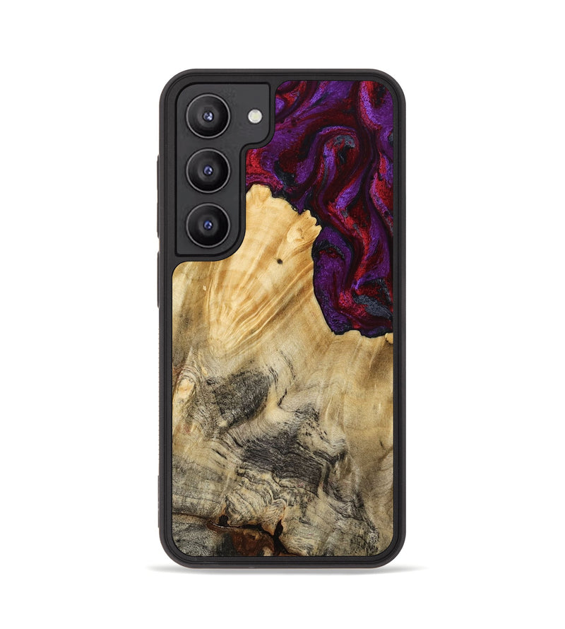 Galaxy S23 Wood Phone Case - Vickie (Red, 784878)