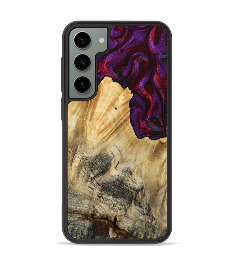 Galaxy S23 Plus Wood Phone Case - Vickie (Red, 784878)