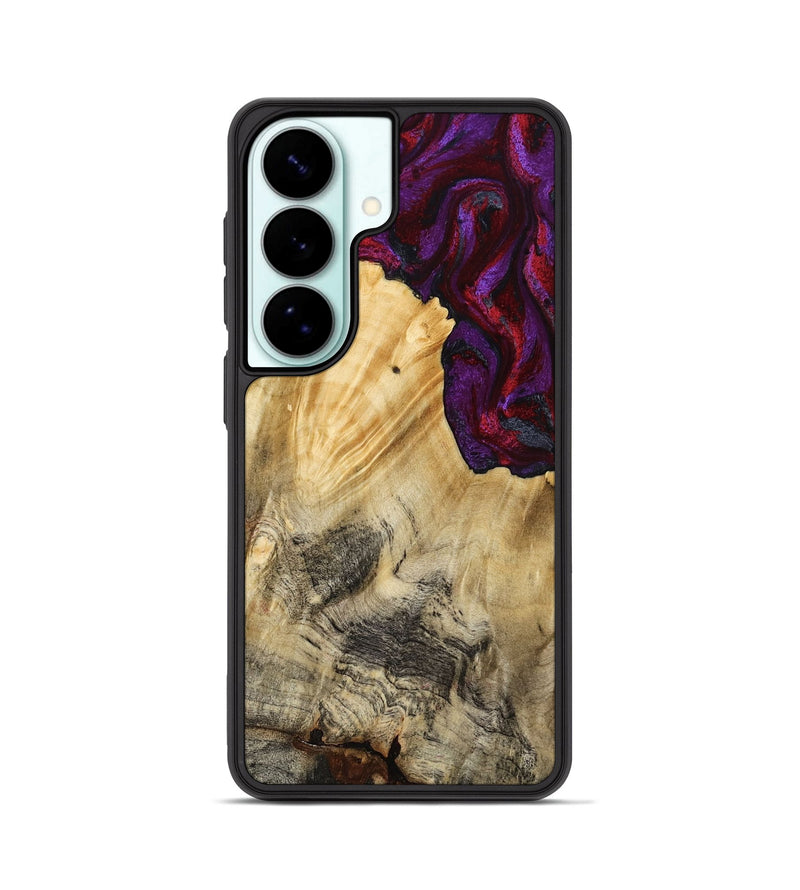 Galaxy S26 Wood Phone Case - Vickie (Red, 784878)