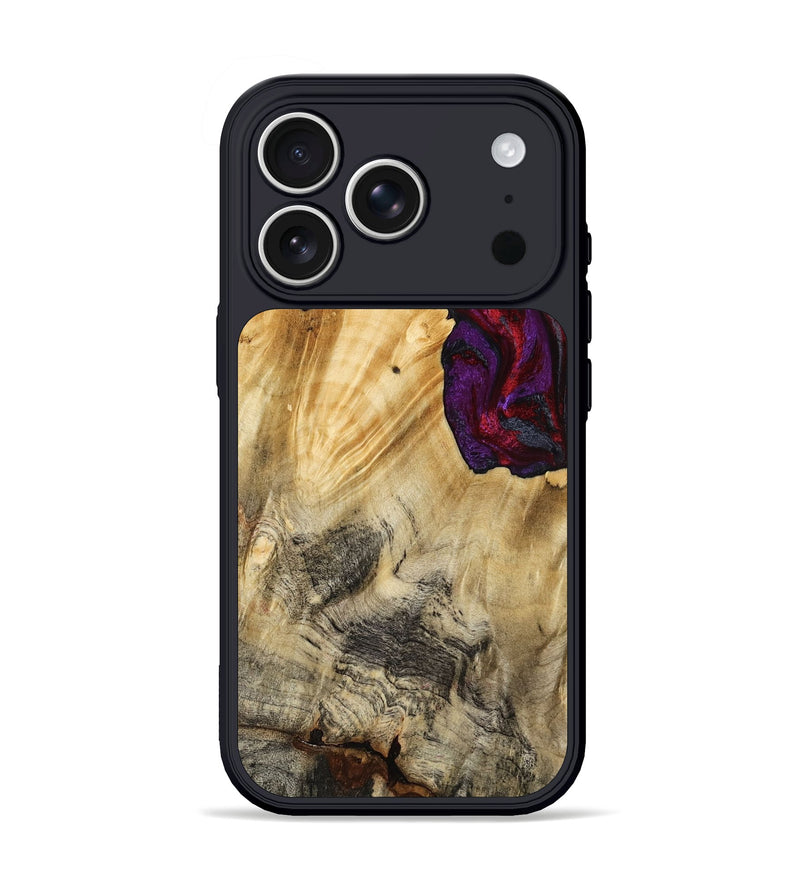 iPhone 17 Pro Wood Phone Case - Vickie (Red, 784878)