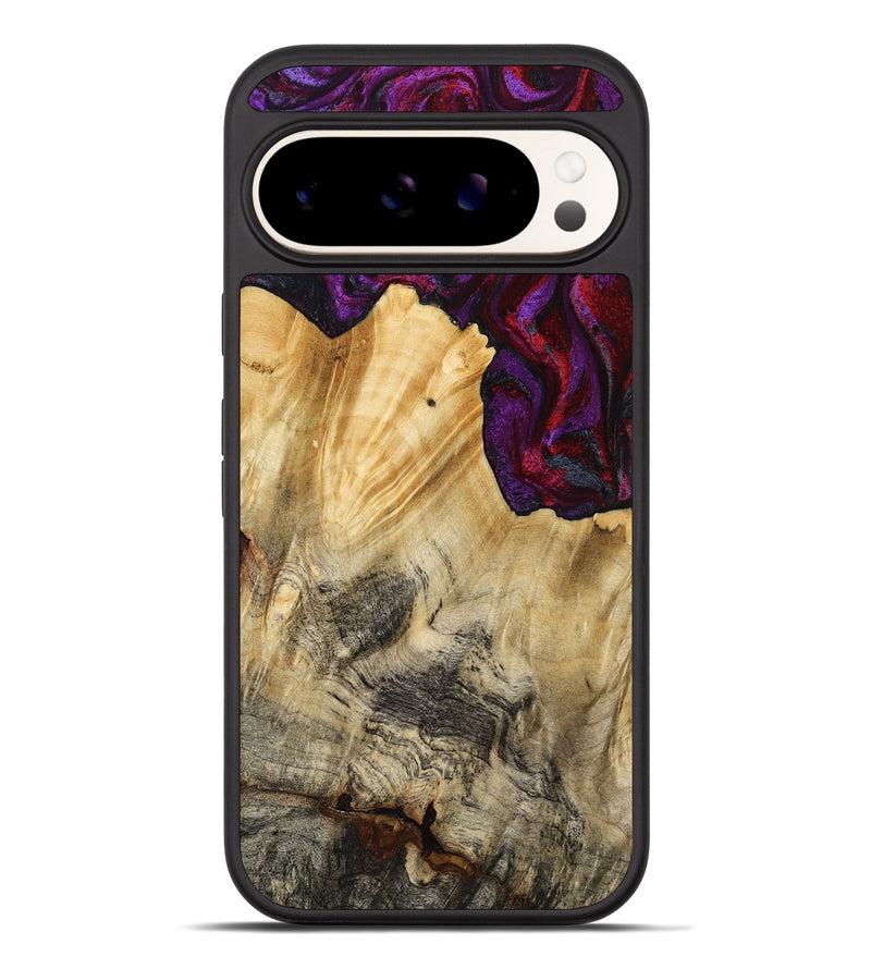 Pixel 10 Pro XL Wood Phone Case - Vickie (Red, 784878)