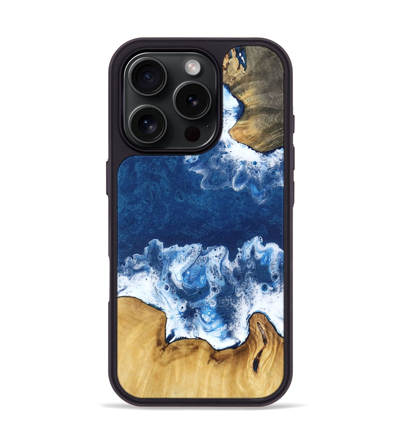 iPhone 16 Pro Wood Phone Case - Agnes (Coastal, 784952)
