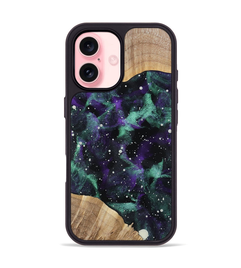 iPhone 16 Wood Phone Case - Mariana (Cosmos, 785023)
