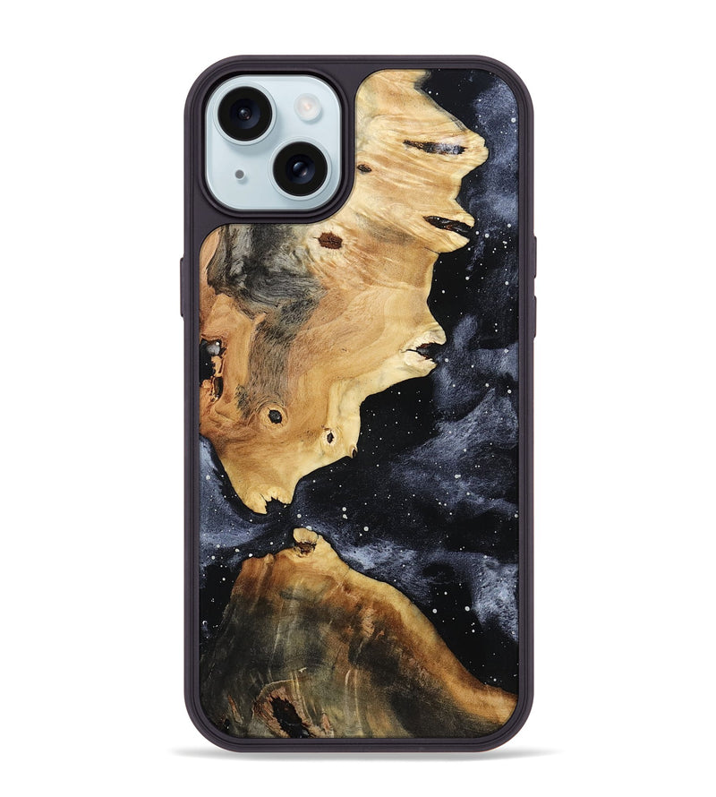 iPhone 15 Plus Wood Phone Case - Brynn (Cosmos, 785028)