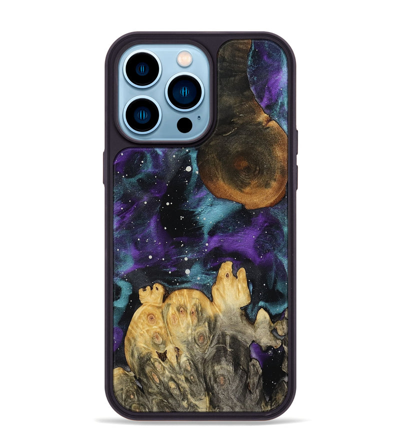 iPhone 14 Pro Max Wood Phone Case - Oral (Cosmos, 785045)
