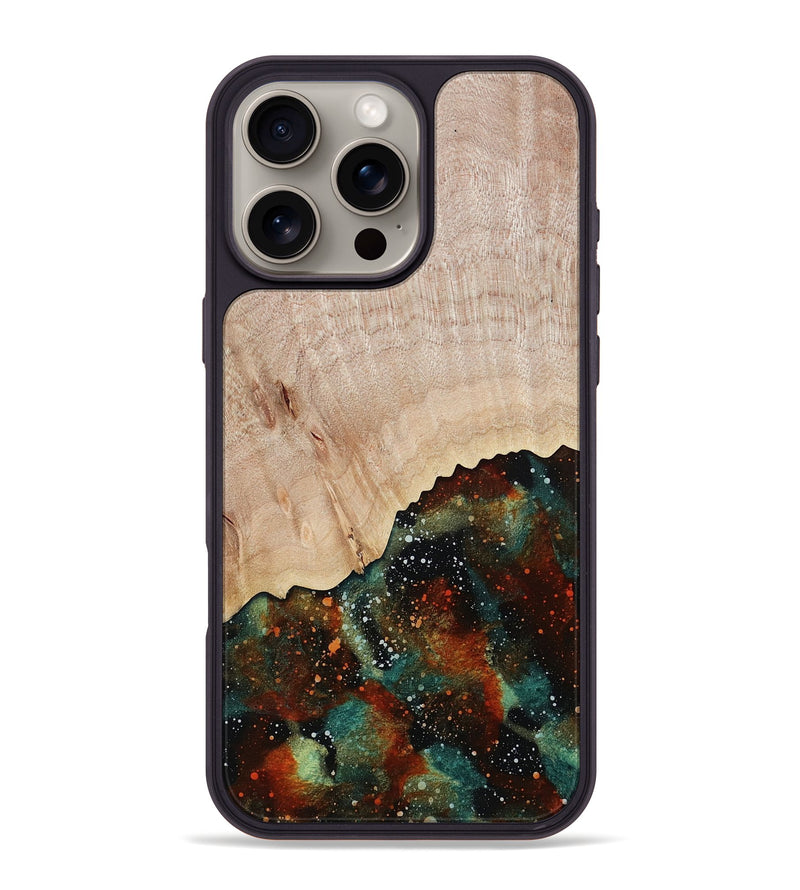 iPhone 16 Pro Max Wood Phone Case - Yareli (Cosmos, 785053)