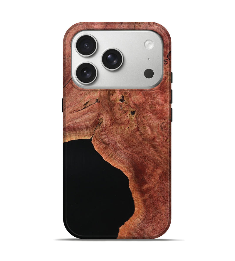 iPhone 17 Pro Wood Live Edge Phone Case - Analia (Wood Burl, 785072)