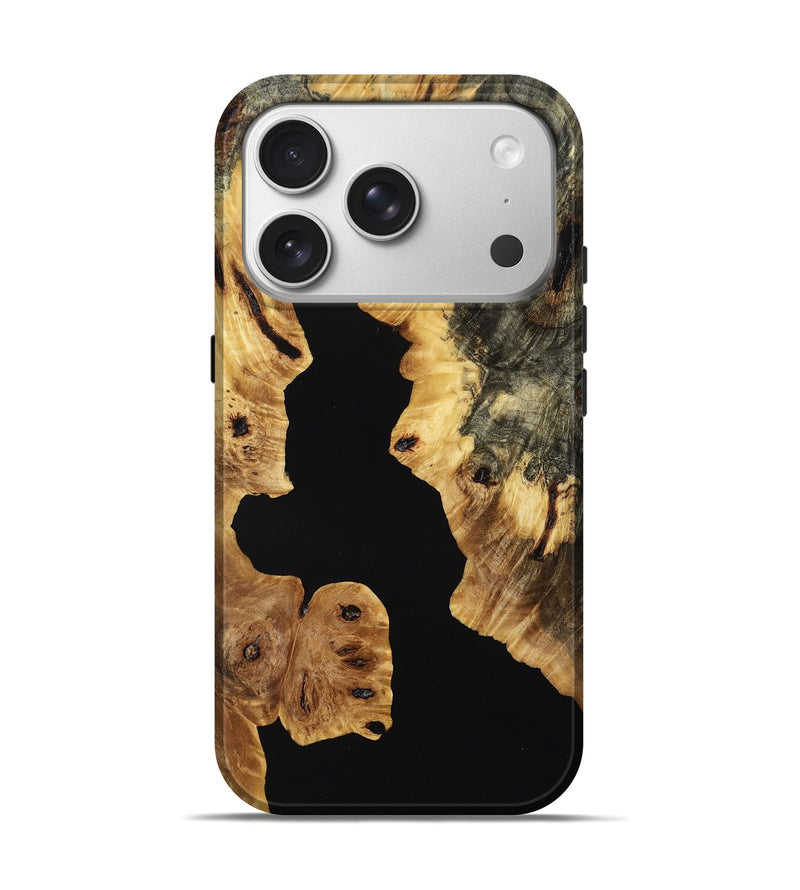 iPhone 17 Pro Wood Live Edge Phone Case - Veer (Wood Burl, 785073)