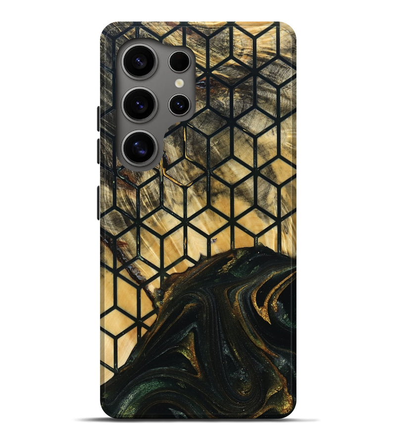 Galaxy S25 Ultra Wood Live Edge Phone Case - Carly (Pattern, 785109)