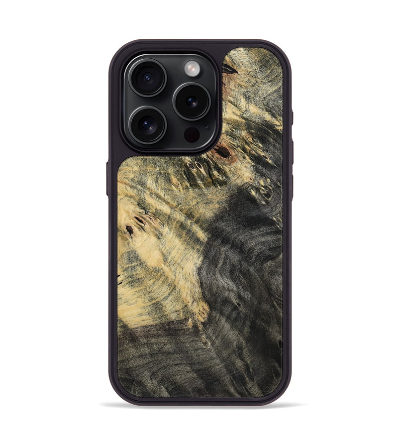 iPhone 15 Pro Wood Phone Case - Dian (Wood Burl, 785167)