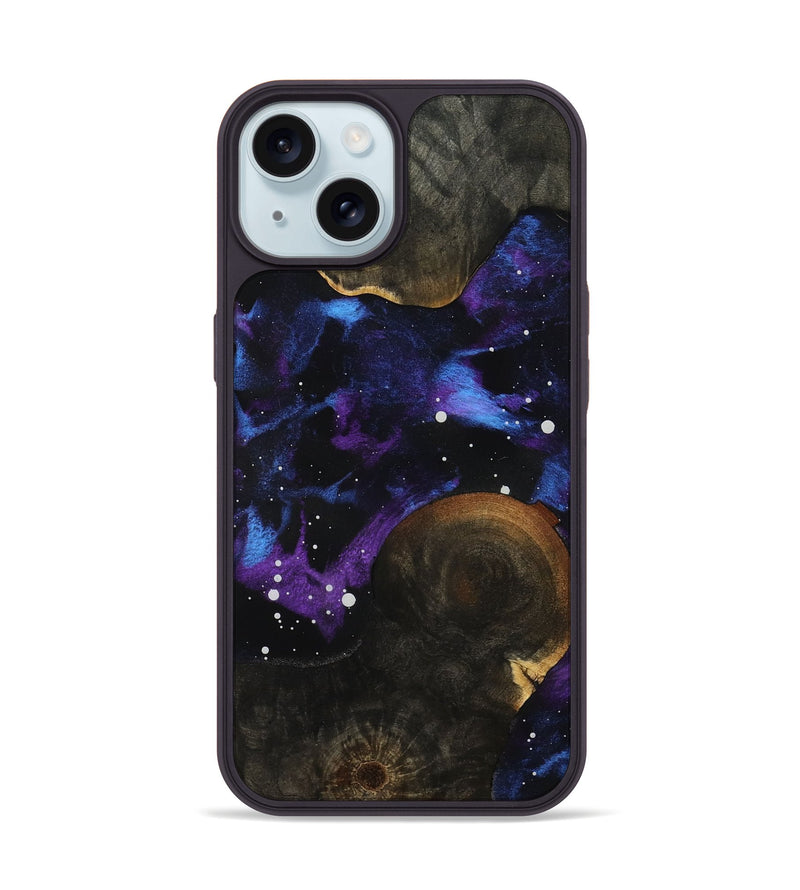 iPhone 15 Wood Phone Case - Tate (Cosmos, 785198)