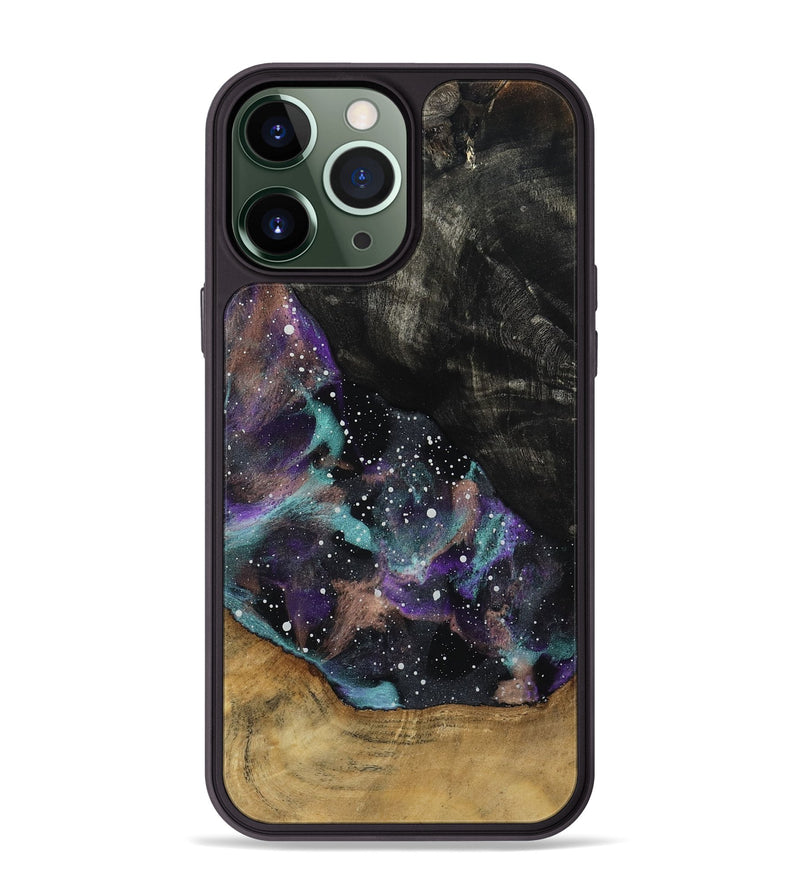 iPhone 13 Pro Max Wood Phone Case - Iris (Cosmos, 785207)
