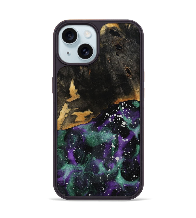 iPhone 15 Wood Phone Case - Stetson (Cosmos, 785213)