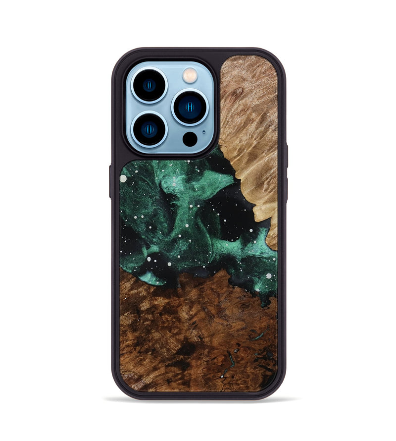 iPhone 14 Pro Wood Phone Case - Brittny (Cosmos, 785215)