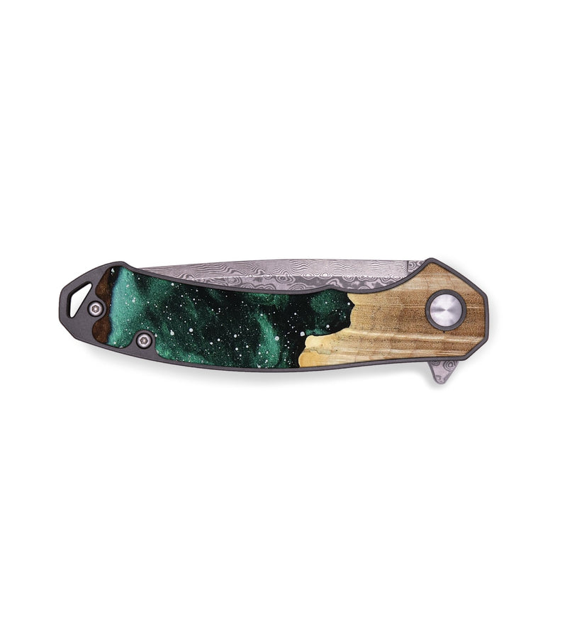 EDC Wood Pocket Knife - Laylani (Cosmos, 785239)