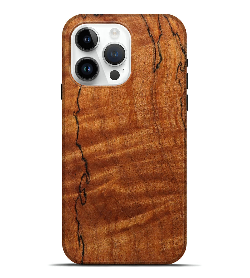 iPhone 15 Pro Max Wood Live Edge Phone Case - Nat (Wood Burl, 785242)