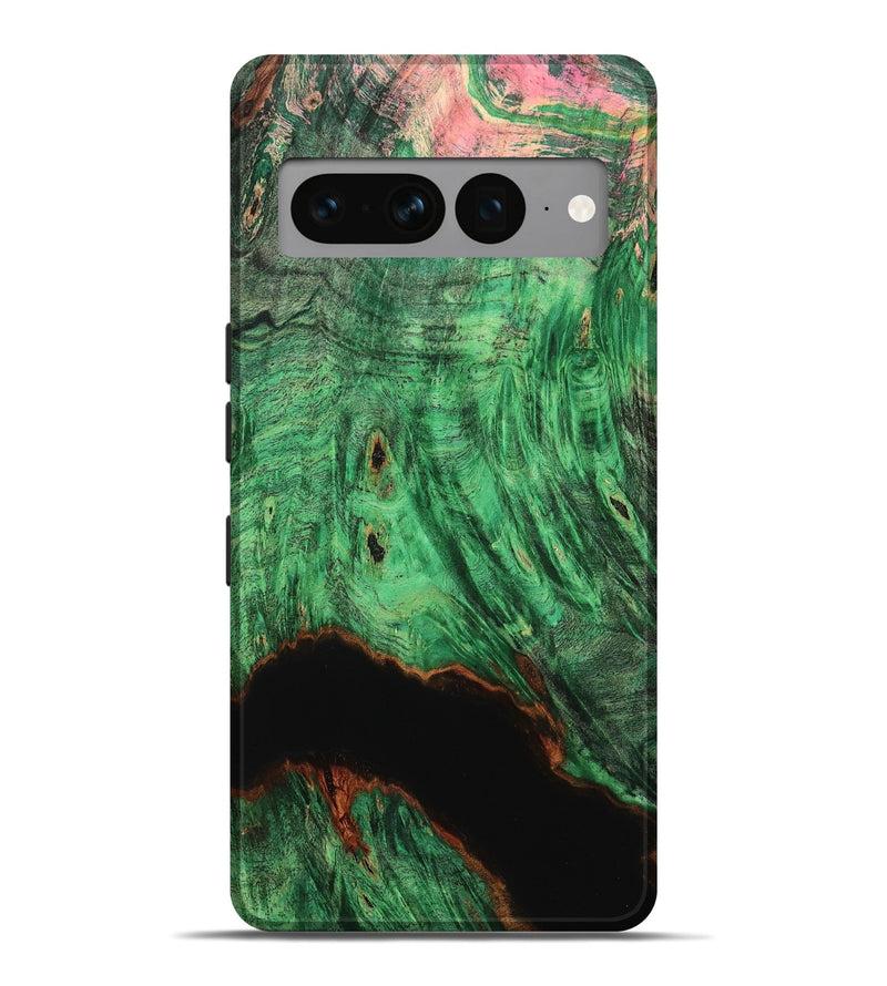 Pixel 7 Pro Wood Live Edge Phone Case - Vivian (Wood Burl, 785243)
