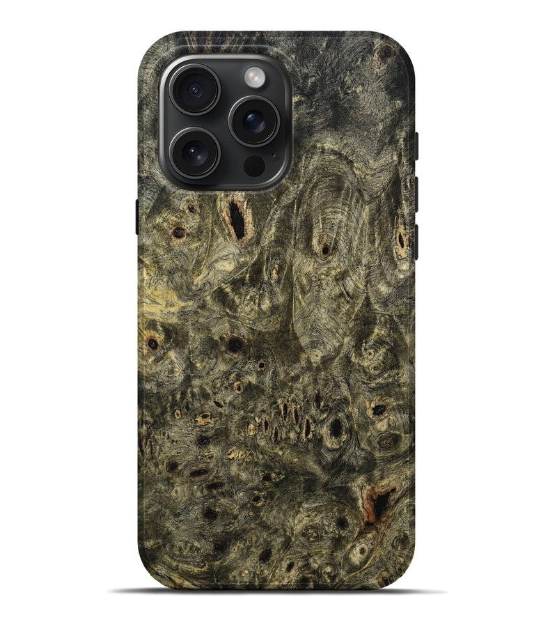iPhone 16 Pro Max Wood Live Edge Phone Case - Vince (Wood Burl, 785249)