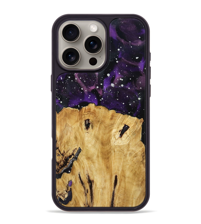 iPhone 16 Pro Max Wood Phone Case - Aleta (Cosmos, 785355)