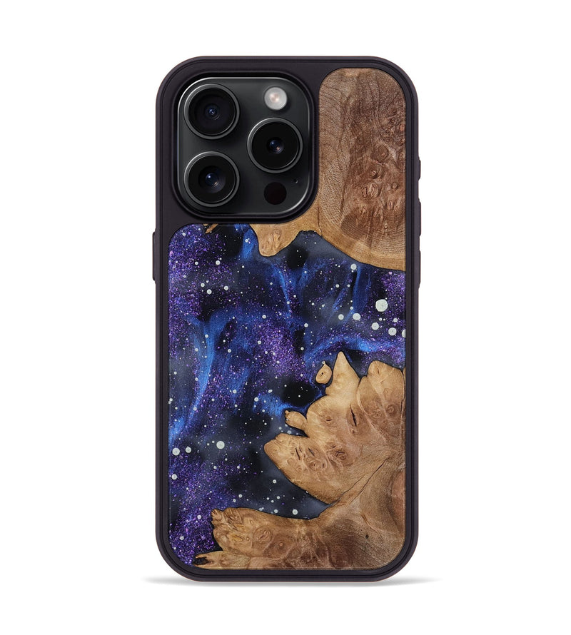 iPhone 15 Pro Wood Phone Case - Sue (Cosmos, 785365)