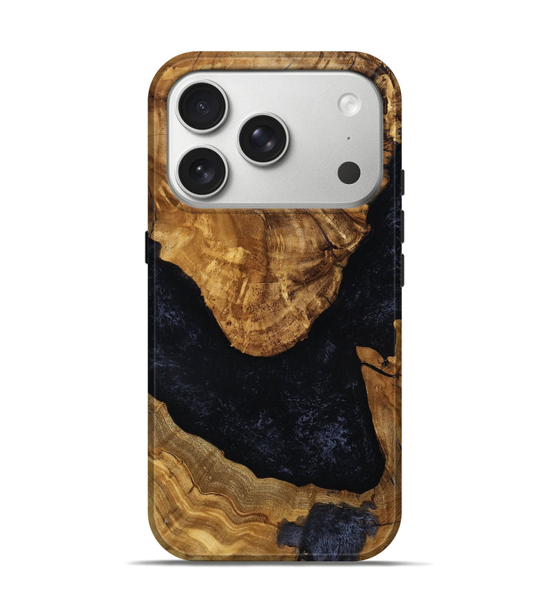 iPhone 17 Pro Wood Live Edge Phone Case - Kurt (Ancient Olive, 785533)